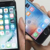 Video: Thả rơi iPhone 7 và iPhone 6s xem "ai" bền hơn?