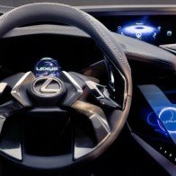 Lexus UX concept có nội thất ba chiều cực chất