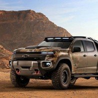 Chevrolet Colorado ZH2 concept - Xe "tàng hình" của Quân đội Mỹ