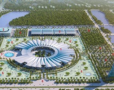 Hà Nội: Động thổ dự án Trung tâm Hội chợ Triển lãm Quốc gia lớn nhất châu Á