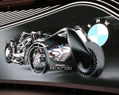Cận cảnh xe tự cân bằng BMW Motorrad Vision Next 100