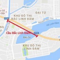 Hà Nội sắp xây cầu gần 44 tỷ đồng vượt hồ Linh Đàm