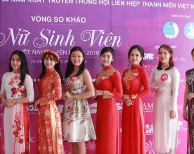 Nữ sinh miền Trung khoe sắc rạng rỡ tại vòng sơ khảo VMU 2016