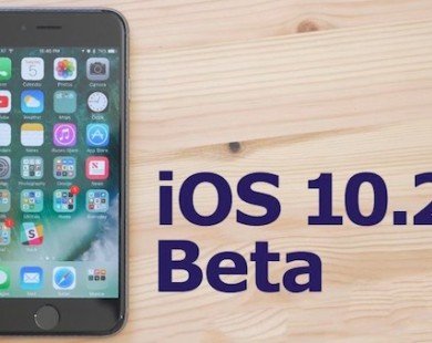 Vừa phát hành iOS 10.1, Apple đã thử nghiệm iOS 10.2 beta