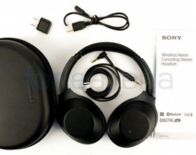 Sony giới thiệu tai nghe Bluetooth triệt tiêu tiếng ồn