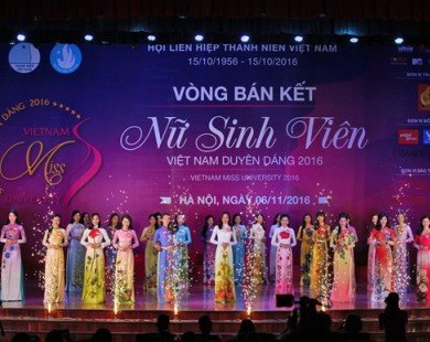 Hé lộ Top 10 thí sinh miền Bắc vào chung kết “Nữ sinh viên Việt Nam duyên dáng 2016”
