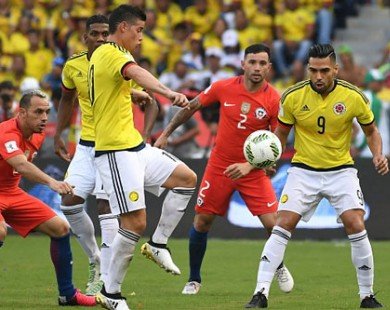 Cập nhật kết quả vòng loại World Cup 2018 khu vực Nam Mỹ (ngày 11.11)