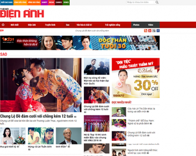 Tờ báo Điện ảnh lâu đời tại Việt Nam ra mắt giao diện website mới