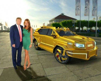 Sẽ có xe bọc vàng tháp tùng ông Donald Trump?