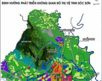 Hà Nội duyệt quy hoạch khu đô thị vệ tinh Sóc Sơn