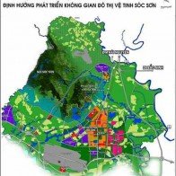 Hà Nội duyệt quy hoạch khu đô thị vệ tinh Sóc Sơn