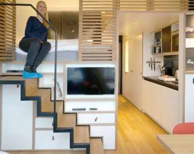 Học cách thiết kế căn hộ nhỏ siêu thông minh như người Hà Lan