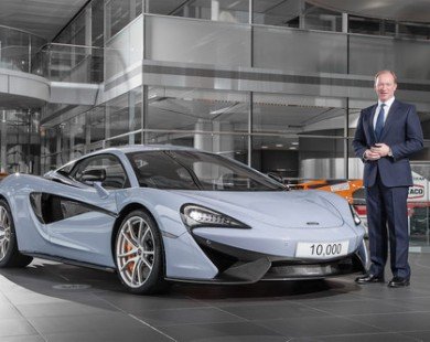 McLaren đạt mốc sản xuất 10.000 siêu xe