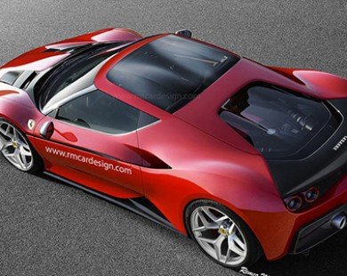 Siêu xe Ferrari J50 Coupe sẽ có hình dạng như thế nào?