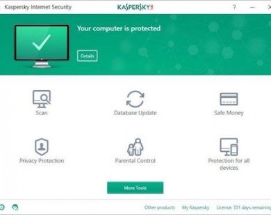 Hàng loạt tính năng bảo mật mới trên Kaspersky 2017