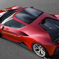 Siêu xe Ferrari J50 Coupe sẽ có hình dạng như thế nào?