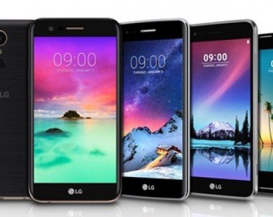 LG công bố loạt smartphone K series và Stylus 3