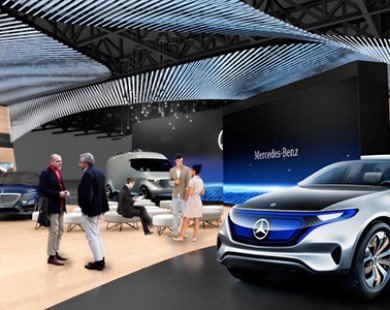 Mercedes sẽ ra mắt xe Concept EQ và Vision Van tại CES 2017