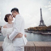 Trọn bộ ảnh cưới tuyệt đẹp của vợ chồng Trấn Thành chụp tại Paris