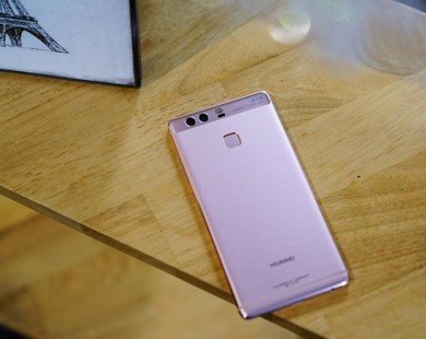 Ngắm Huawei P9 màu vàng hồng mới ra mắt