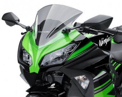 2017 Kawasaki Ninja 300 lộ diện nhiều cải tiến