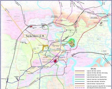 Tp.HCM: Kiến nghị Bộ KH-ĐT về dự án tuyến metro 4b giai đoạn 1