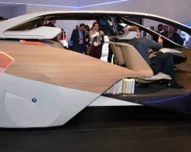 Lạ lẫm mẫu xe siêu tưởng BMW i Inside Future