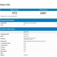 Meizu M5S lộ cấu hình, sắp ra mắt