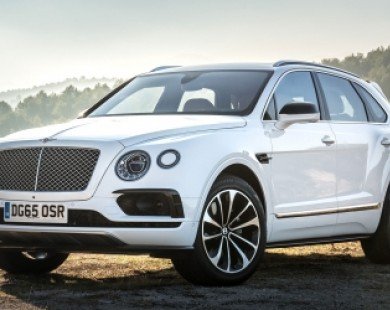 Xe hơi hạng sang Bentley tăng trưởng ấn tượng trong năm 2016