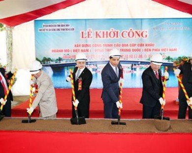 Quảng Ninh: Khởi công xây cầu qua cặp cửa khẩu Hoành Mô – Động Trung