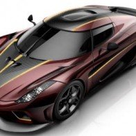 Ngắm Koenigsegg Regera màu đỏ Bordeaux cực "độc"