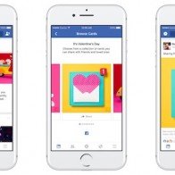 Facebook tung tính năng gửi thiệp mừng Valentine