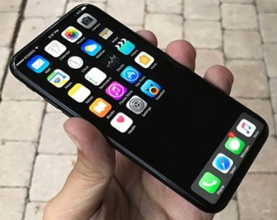 iPhone 8 màn hình OLED 5,8 inch, vỏ thép không gỉ