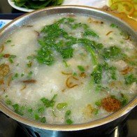 Cháo cải cúc giải cảm cúm