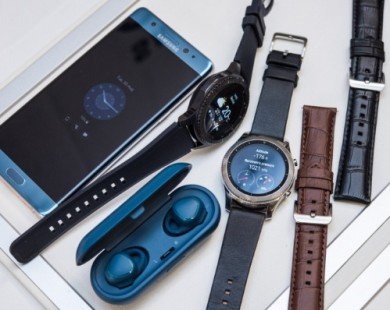 Samsung nâng cấp thiết kế đồng hồ thông minh Gear S3
