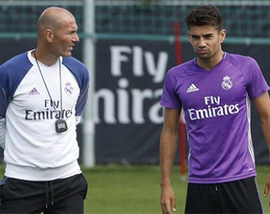 Zidane tích cực nâng đỡ con trai ở Real Madrid