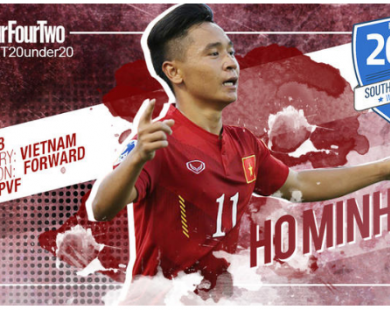 Four Four Two hết lời khen hai ngôi sao trong đội hình U19 Việt Nam