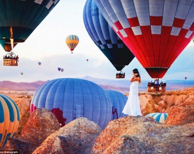 Muốn có bộ ảnh khinh khí cầu đẹp như mơ này, hãy đến Thổ Nhĩ Kỳ ngay và luôn!