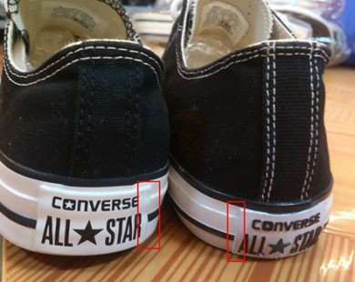 Mẹo phân biệt giày Converse thật và giày Converse giả đơn giản nhất
