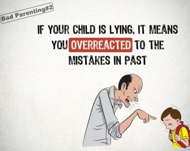 11 điều sai lầm bố mẹ thường làm khiến con trở thành một đứa trẻ hư