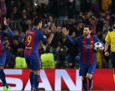 Barcelona tạo nên cú sốc thần kỳ tại Champions League