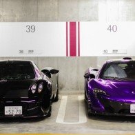 Đại gia Nhật gây choáng với "bộ áo" tím cho siêu xe McLaren P1