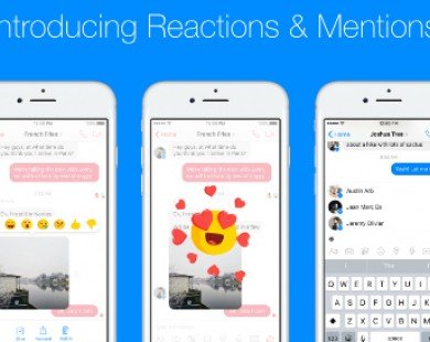 Facebook Messenger cung cấp tính năng phản hồi cảm xúc mới