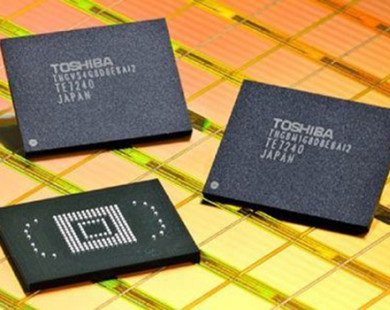 Apple, Google cùng đấu thầu mua bộ phận NAND của Toshiba