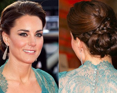 Nữ công tước Kate Middleton thanh lịch với từng kiểu tóc