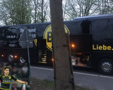 Hậu vệ Dortmund thoát chết sau vụ 