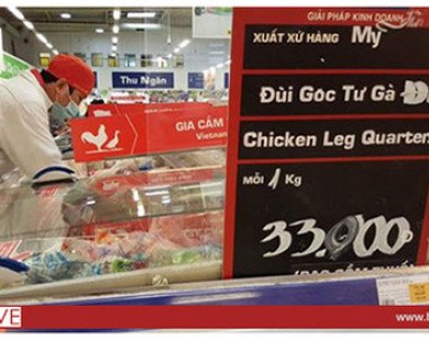 Thịt lợn, thịt gà siêu rẻ 20 nghìn đồng vẫn tràn về Việt Nam