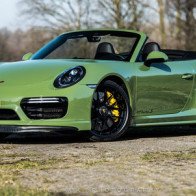Porsche màu xanh đẹp rực rỡ