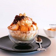 Tự làm Bingsu Hàn Quốc tạo nhà mà không cần tới máy