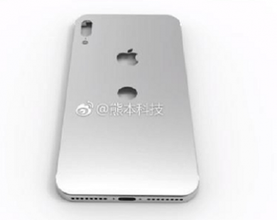 iPhone 8 sở hữu camera kép thẳng và Touch ID ở mặt sau